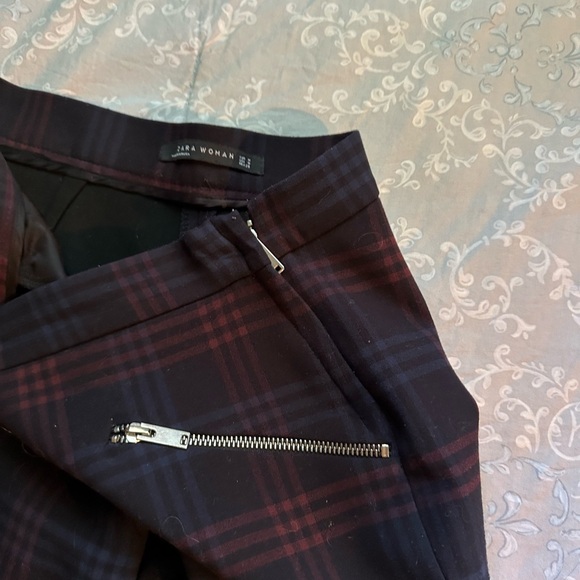 💫ZARA💫 plaid pants size M - Picture 4 of 4